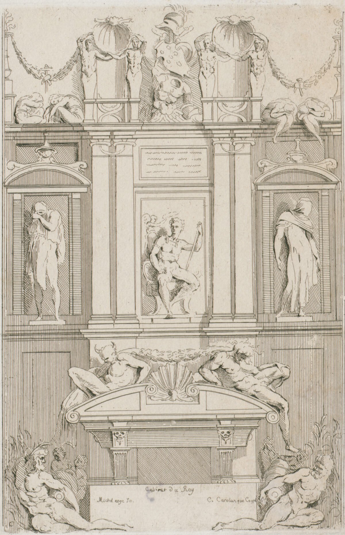 <span class="numbwork">0690</span > <span class="bullwork">•</span > Estudio para la tumba de los Medici