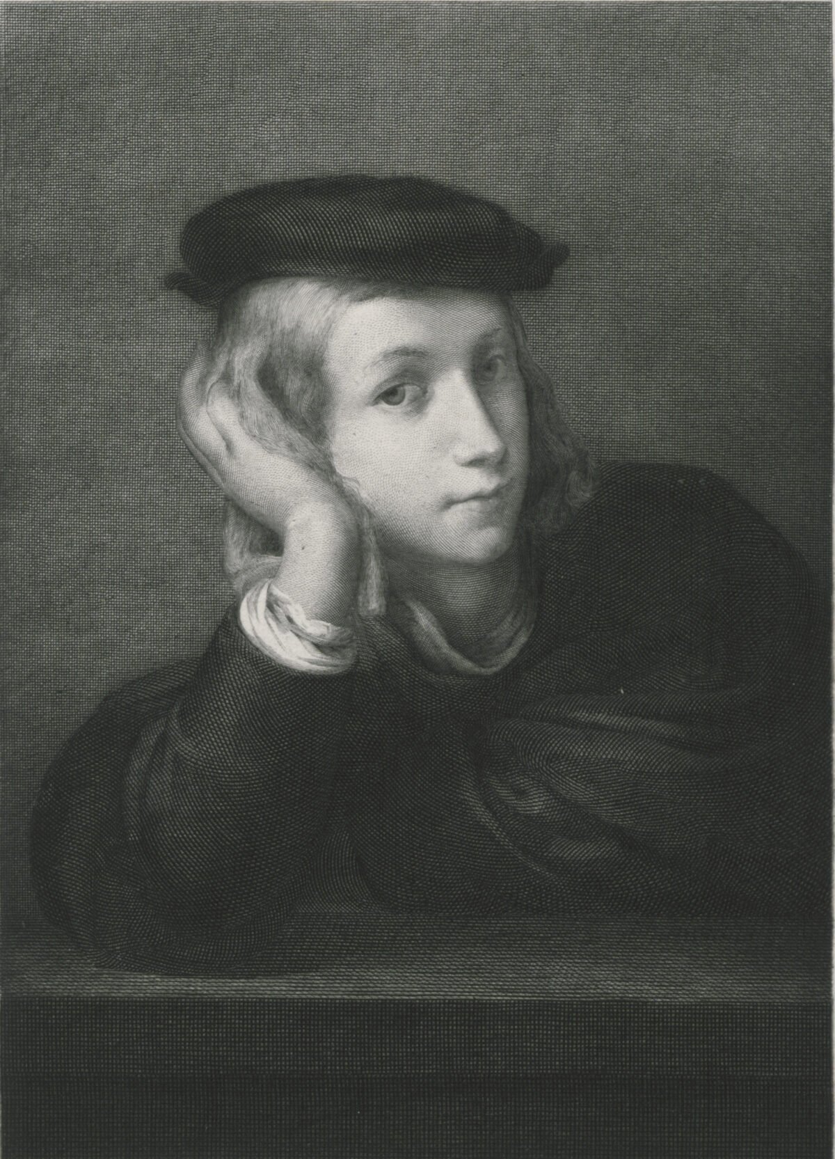 <span class="numbwork">0695</span > <span class="bullwork">•</span > Retrato de un hombre joven (Rafael)