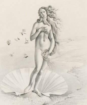 <span class="numbwork">0701</span > <span class="bullwork">•</span > El nacimiento de Venus (fragmento)