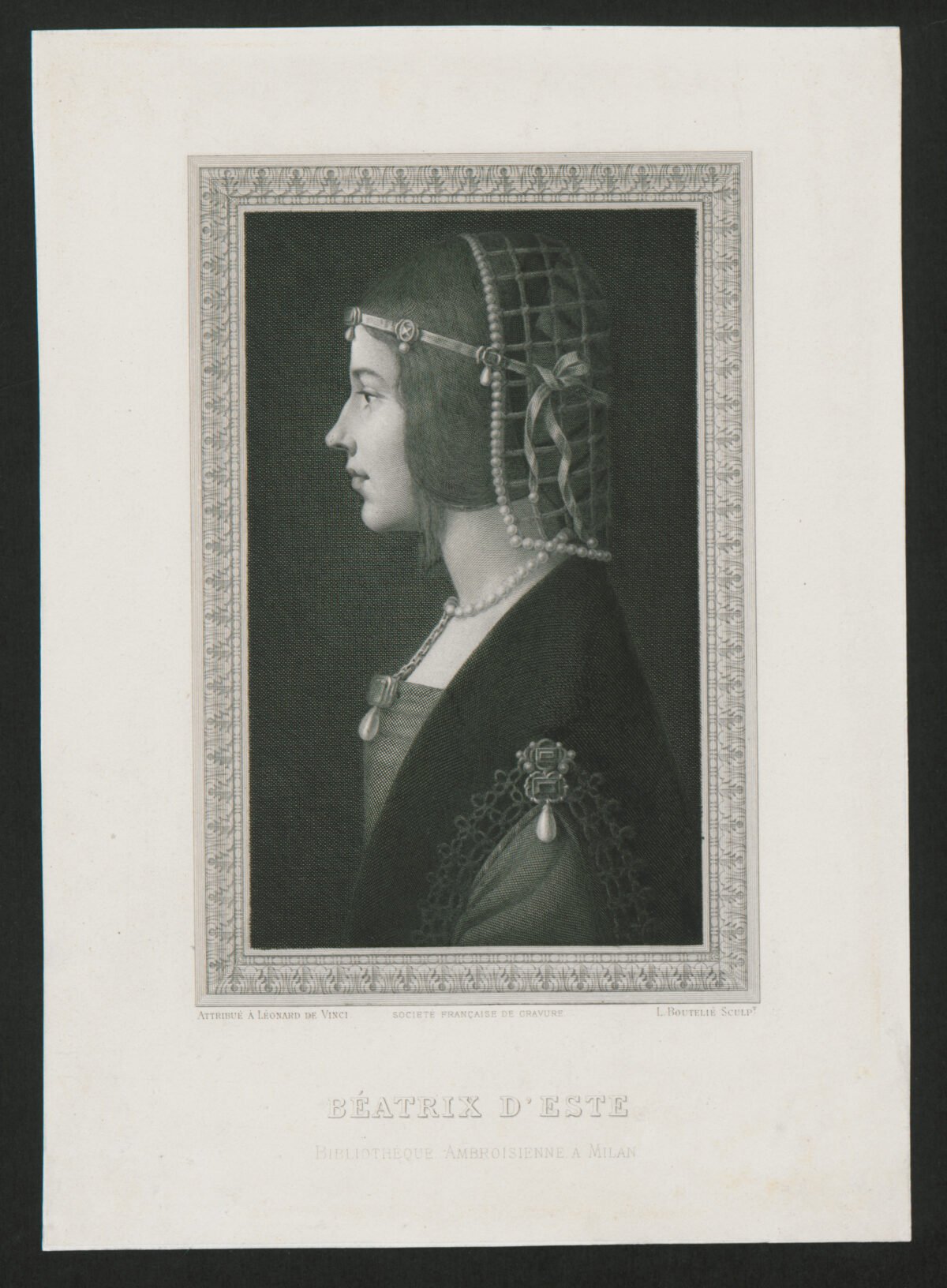 <span class="numbwork">0725</span > <span class="bullwork">•</span > Retrato de Beatriz de Este (Duquesa de Milán) - Image 2