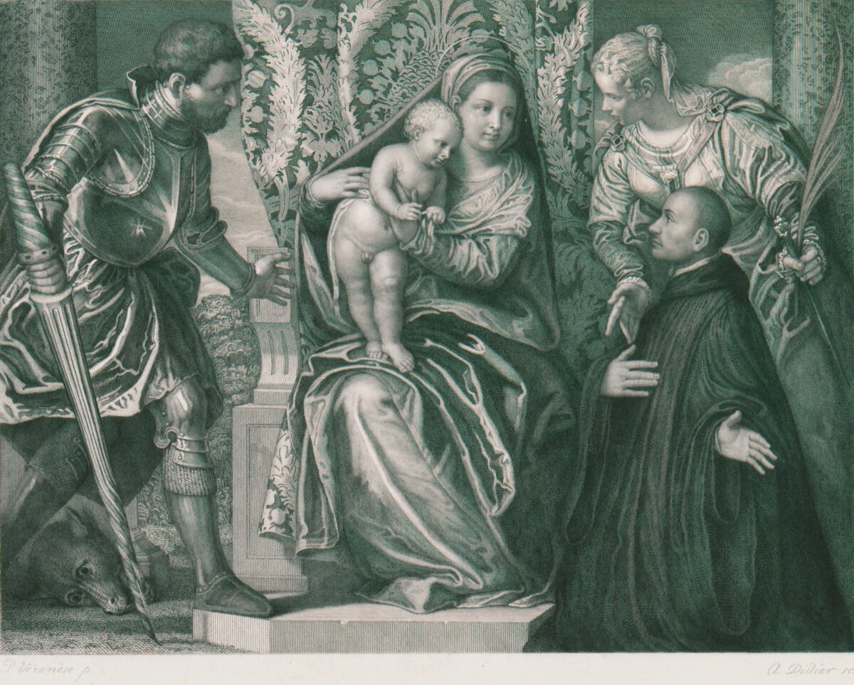 <span class="numbwork">0731</span > <span class="bullwork">•</span > La Virgen y el Niño con San Mauro