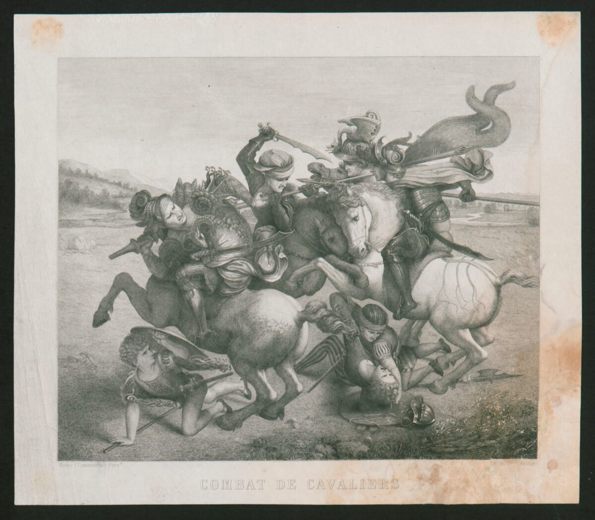 <span class="numbwork">0733</span > <span class="bullwork">•</span > Lucha de la caballería (Batalla de Anghiari) - Image 2