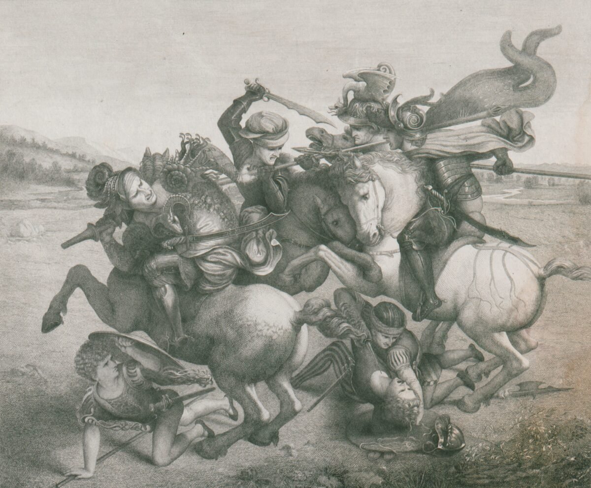 <span class="numbwork">0733</span > <span class="bullwork">•</span > Lucha de la caballería (Batalla de Anghiari)