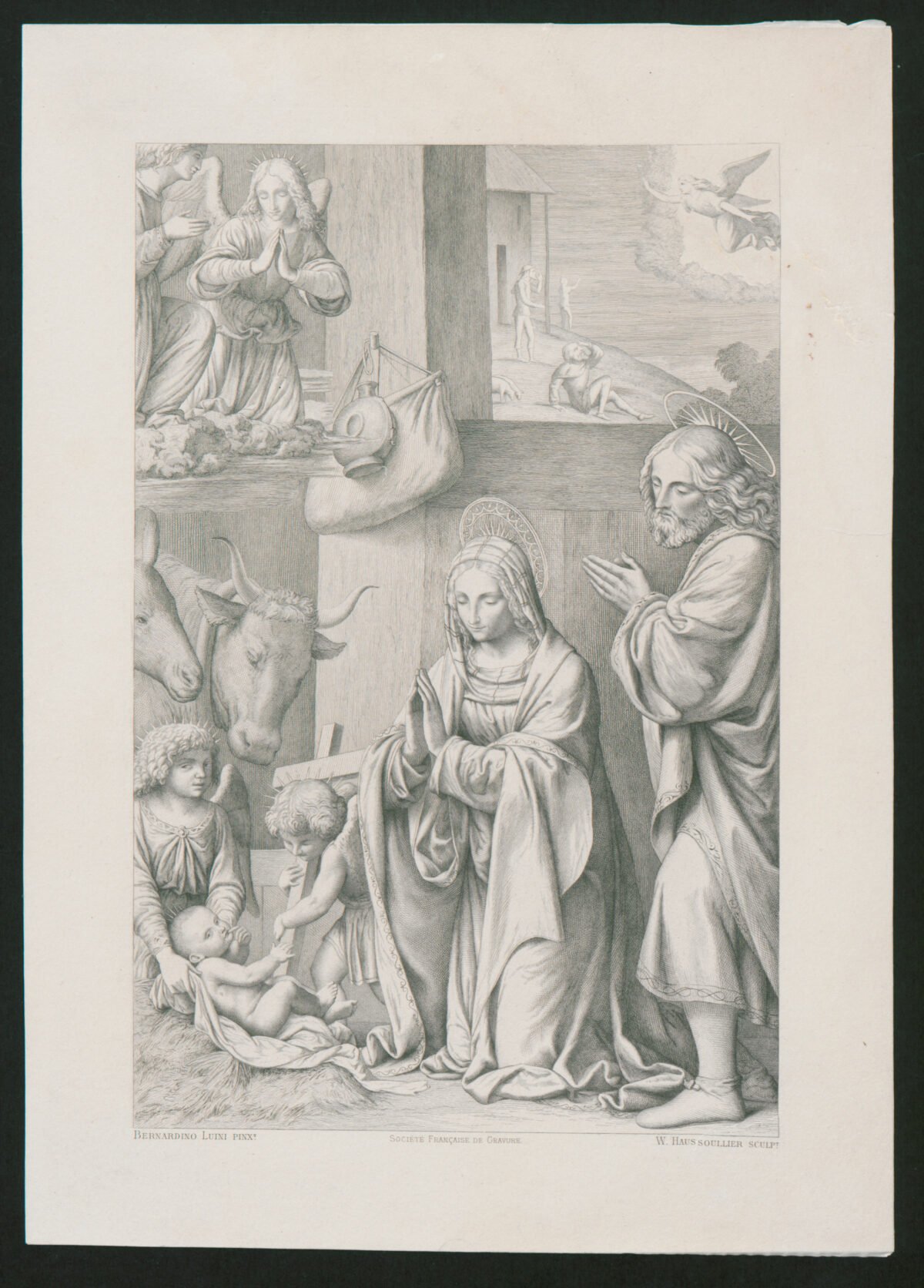 <span class="numbwork">0735</span > <span class="bullwork">•</span > La Sagrada Familia en el pesebre - Image 2