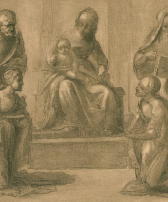 <span class="numbwork">0742</span > <span class="bullwork">•</span > Escena con la Virgen y el Niño