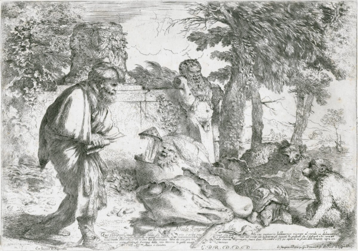 <span class="numbwork">0755</span > <span class="bullwork">•</span >  Diógenes en busca de un hombre honesto
