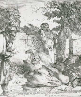 <span class="numbwork">0755</span > <span class="bullwork">•</span >  Diógenes en busca de un hombre honesto