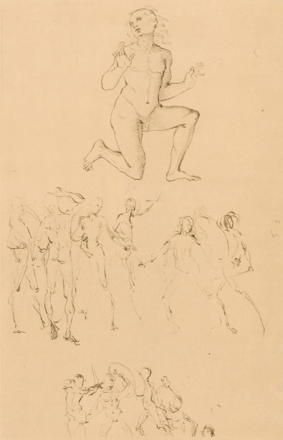<span class="numbwork">0760</span > <span class="bullwork">•</span > Estudio para "La transfiguración"