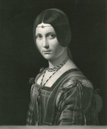 <span class="numbwork">0769</span > <span class="bullwork">•</span > Retrato de mujer (La Belle Ferronnière)
