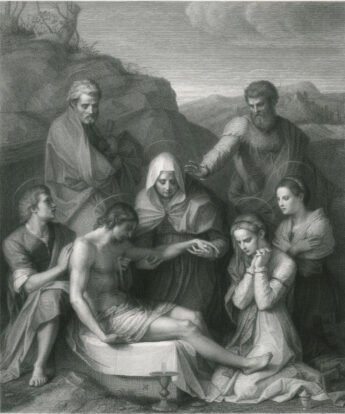 <span class="numbwork">0775</span > <span class="bullwork">•</span > La Piedad con santos (El entierro de Jesucristo)