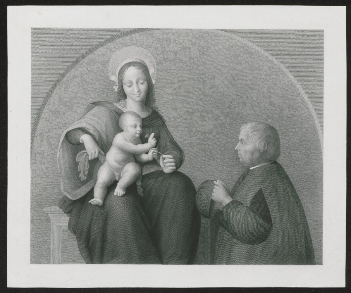 <span class="numbwork">0777</span > <span class="bullwork">•</span > La Virgen y el niño con un donador - Image 2