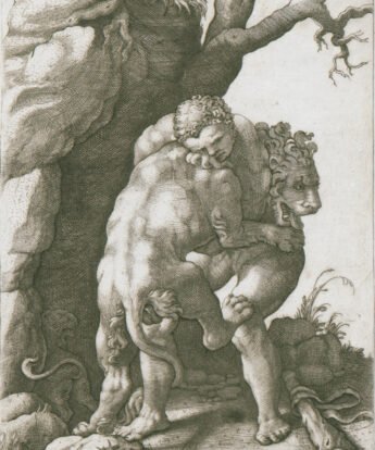 <span class="numbwork">0782</span > <span class="bullwork">•</span > Hércules estrangulando al león de Nemea