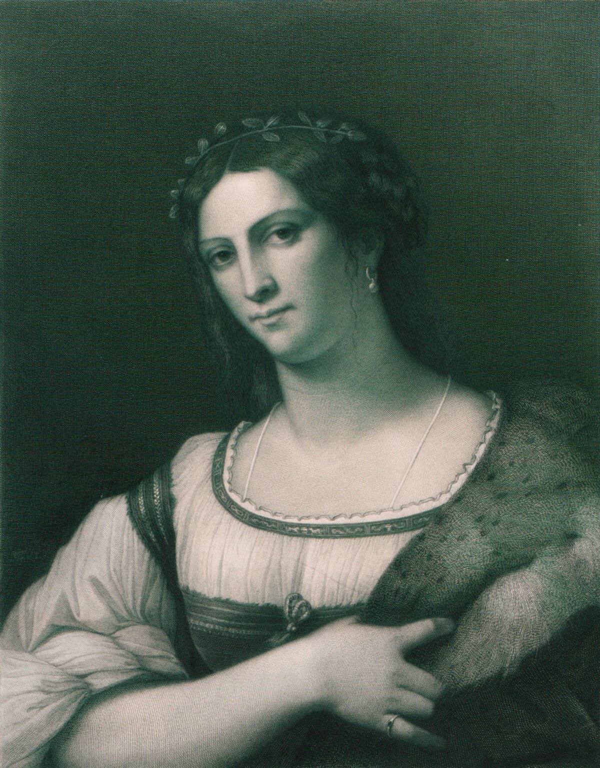 <span class="numbwork">0795</span > <span class="bullwork">•</span > Retrato de una joven dama (Margherita Luti)