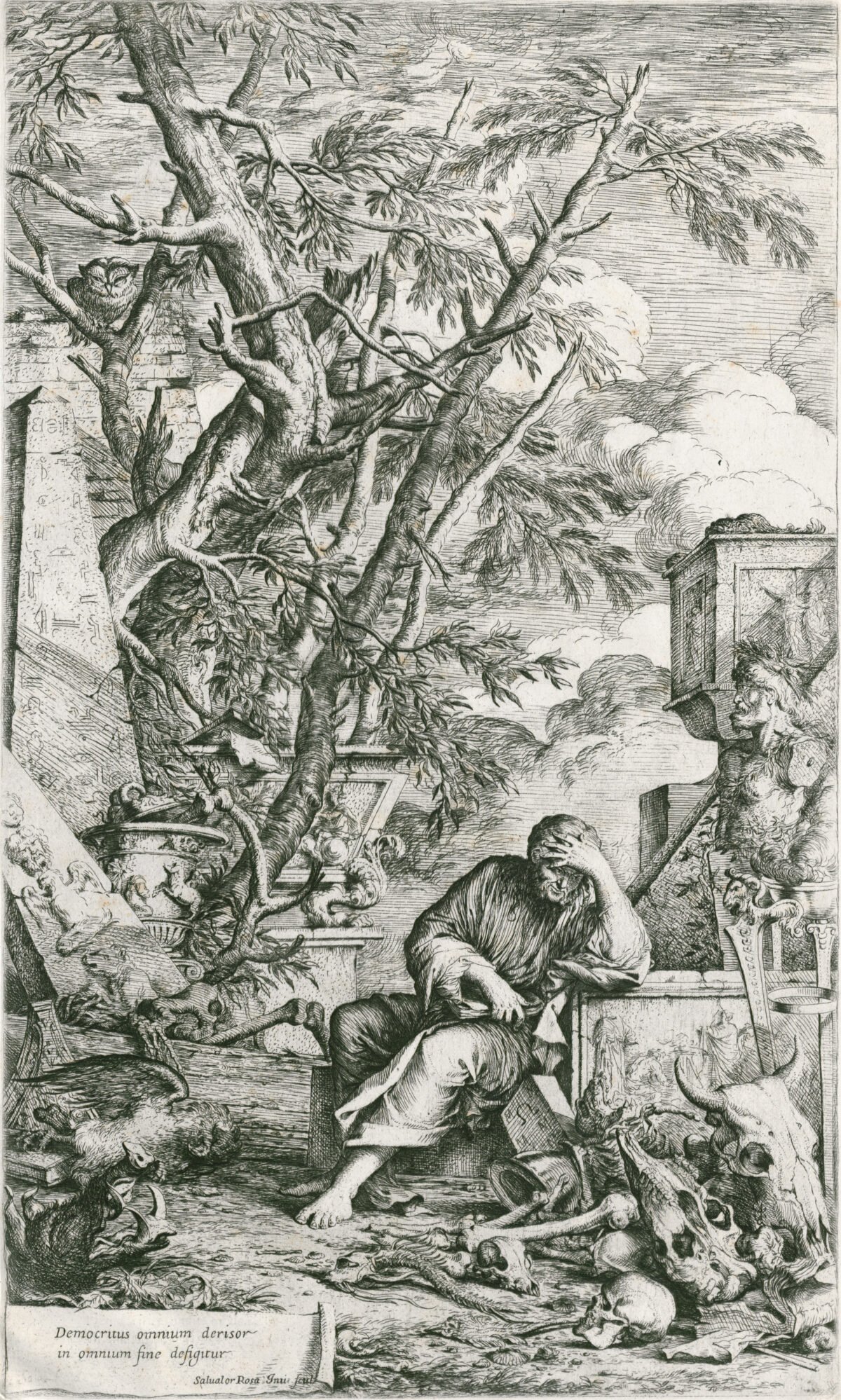 <span class="numbwork">0824</span > <span class="bullwork">•</span > Demócrito en meditación