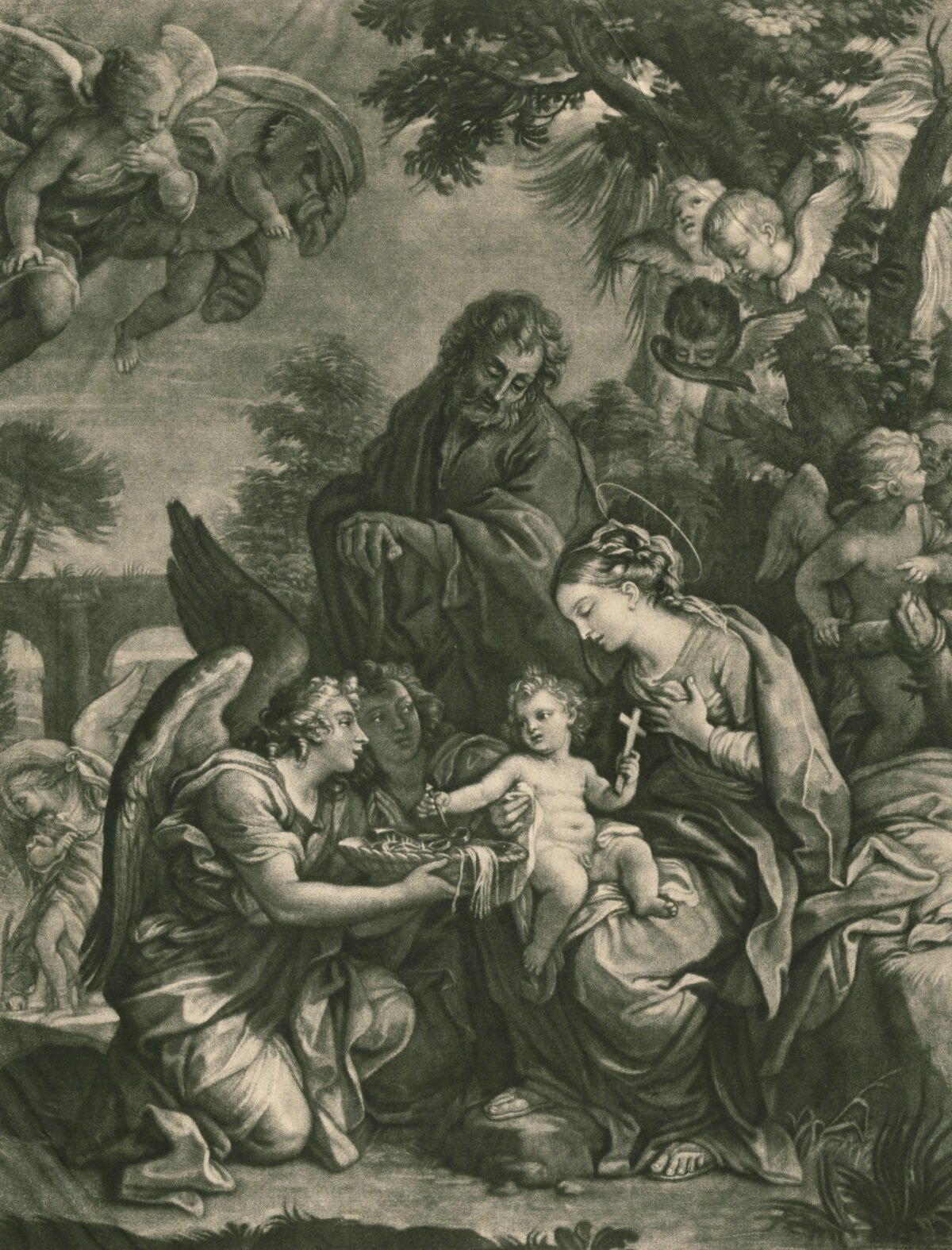<span class="numbwork">0837</span > <span class="bullwork">•</span > El niño Jesús adorado por ángeles