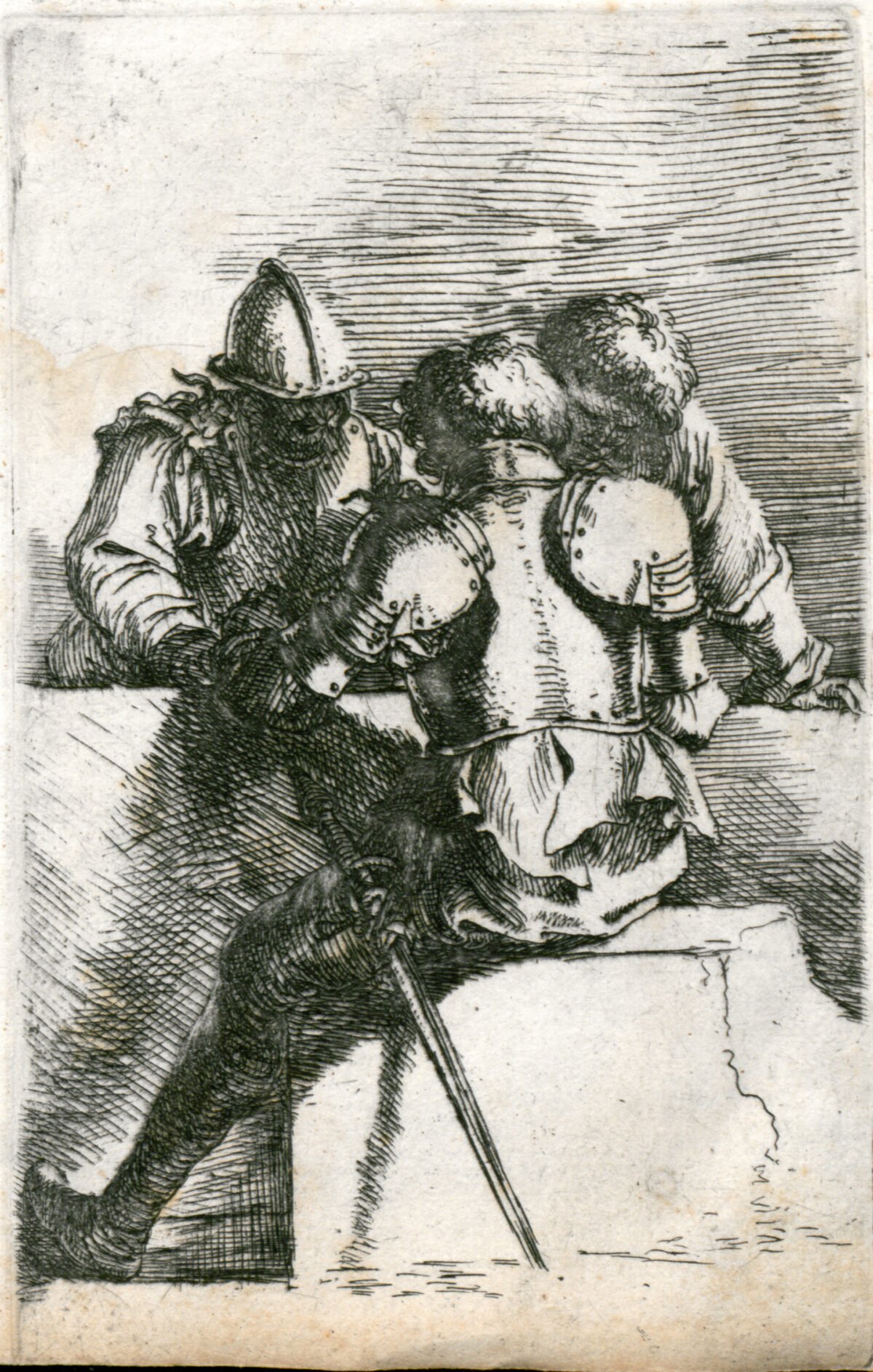 <span class="numbwork">0849</span > <span class="bullwork">•</span > Lucha de monstruos - Dos soldados - Joven caminando - Tres soldados - Image 3