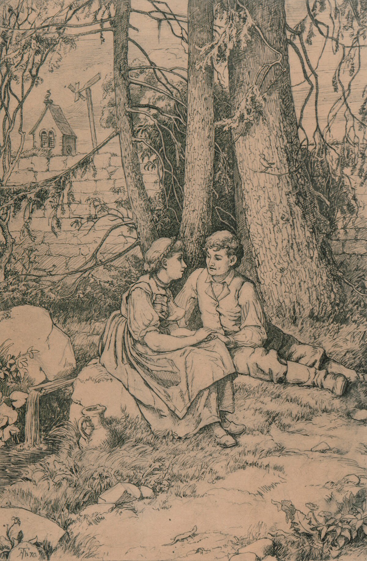 <span class="numbwork">0861</span > <span class="bullwork">•</span > Pareja en el bosque