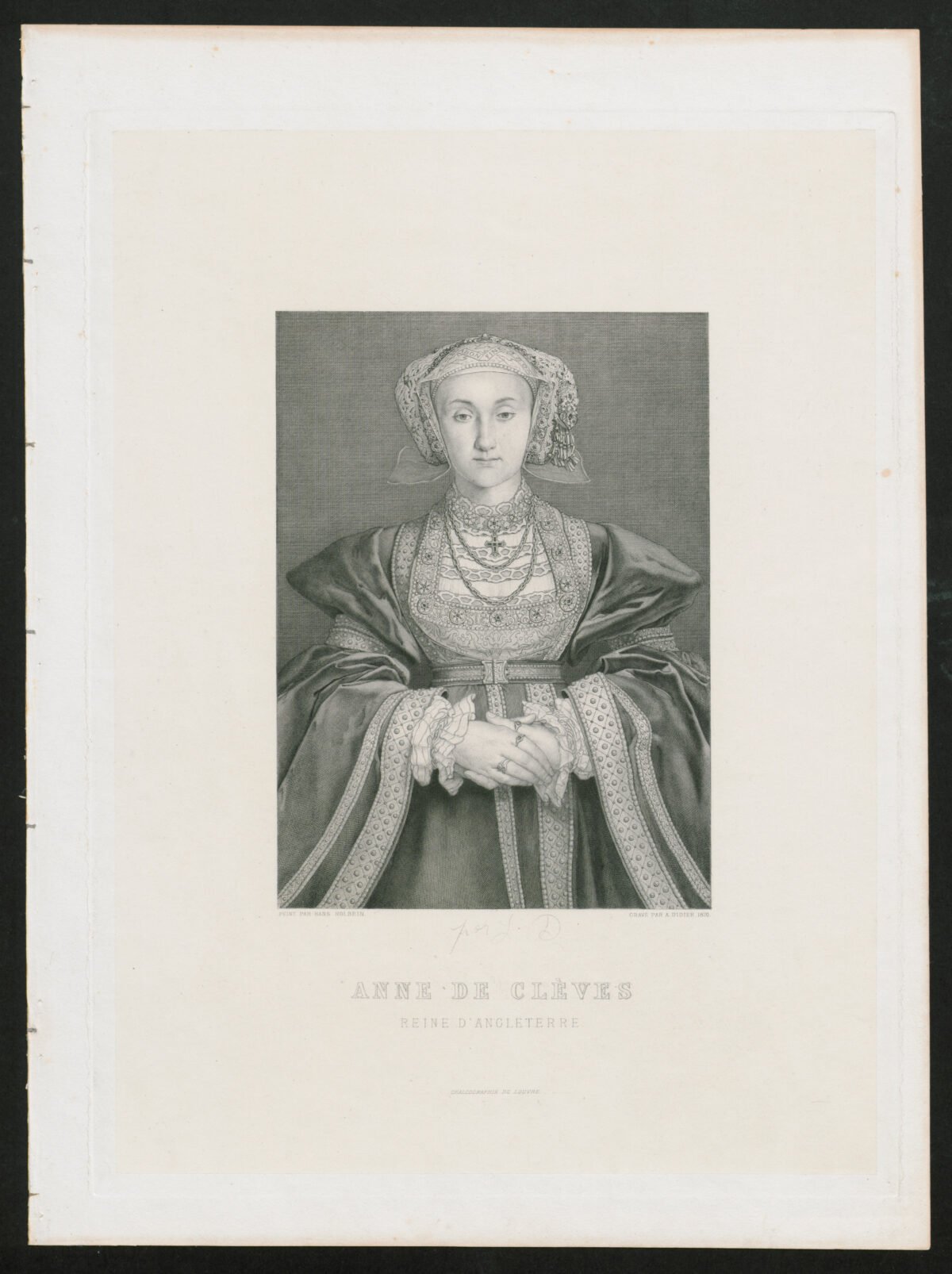 <span class="numbwork">0864</span > <span class="bullwork">•</span > Retrato de Ana de Cleves (Reina de Inglaterra) - Image 2