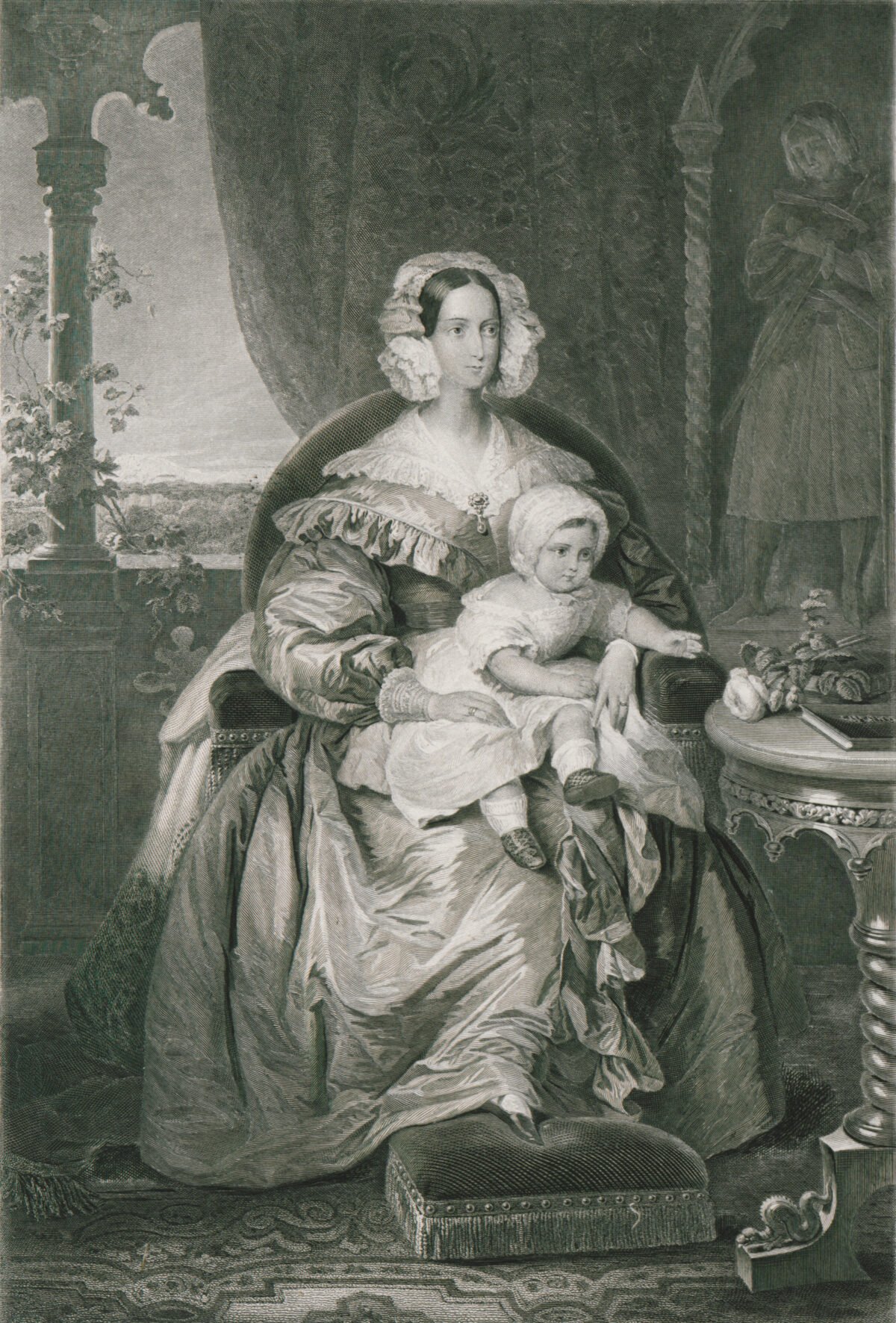 <span class="numbwork">0865</span > <span class="bullwork">•</span > La princesa María de Orleans y su hija