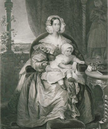 <span class="numbwork">0865</span > <span class="bullwork">•</span > La princesa María de Orleans y su hija