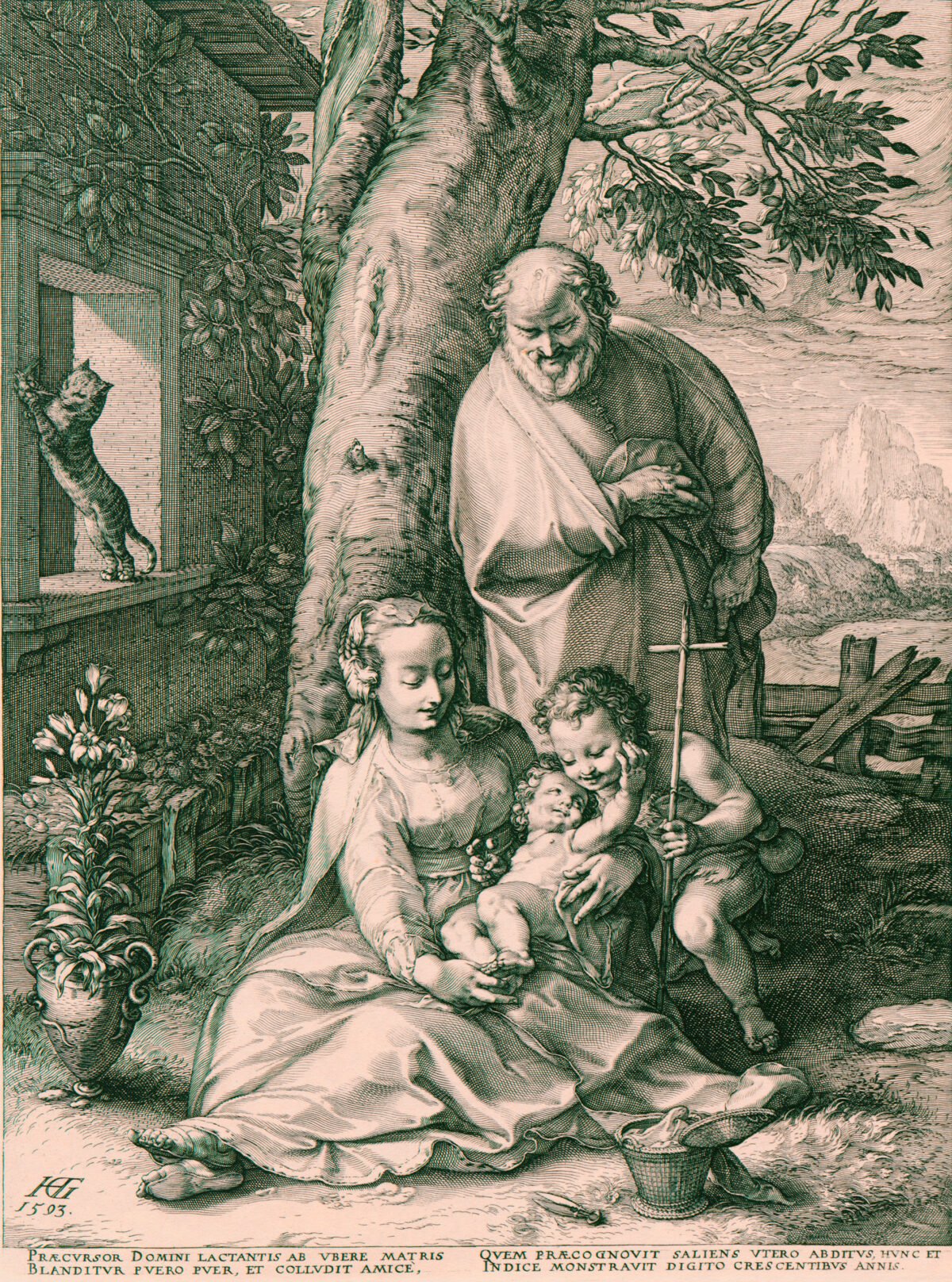 <span class="numbwork">0867</span > <span class="bullwork">•</span > La Sagrada Familia con el infante Juan el Bautista