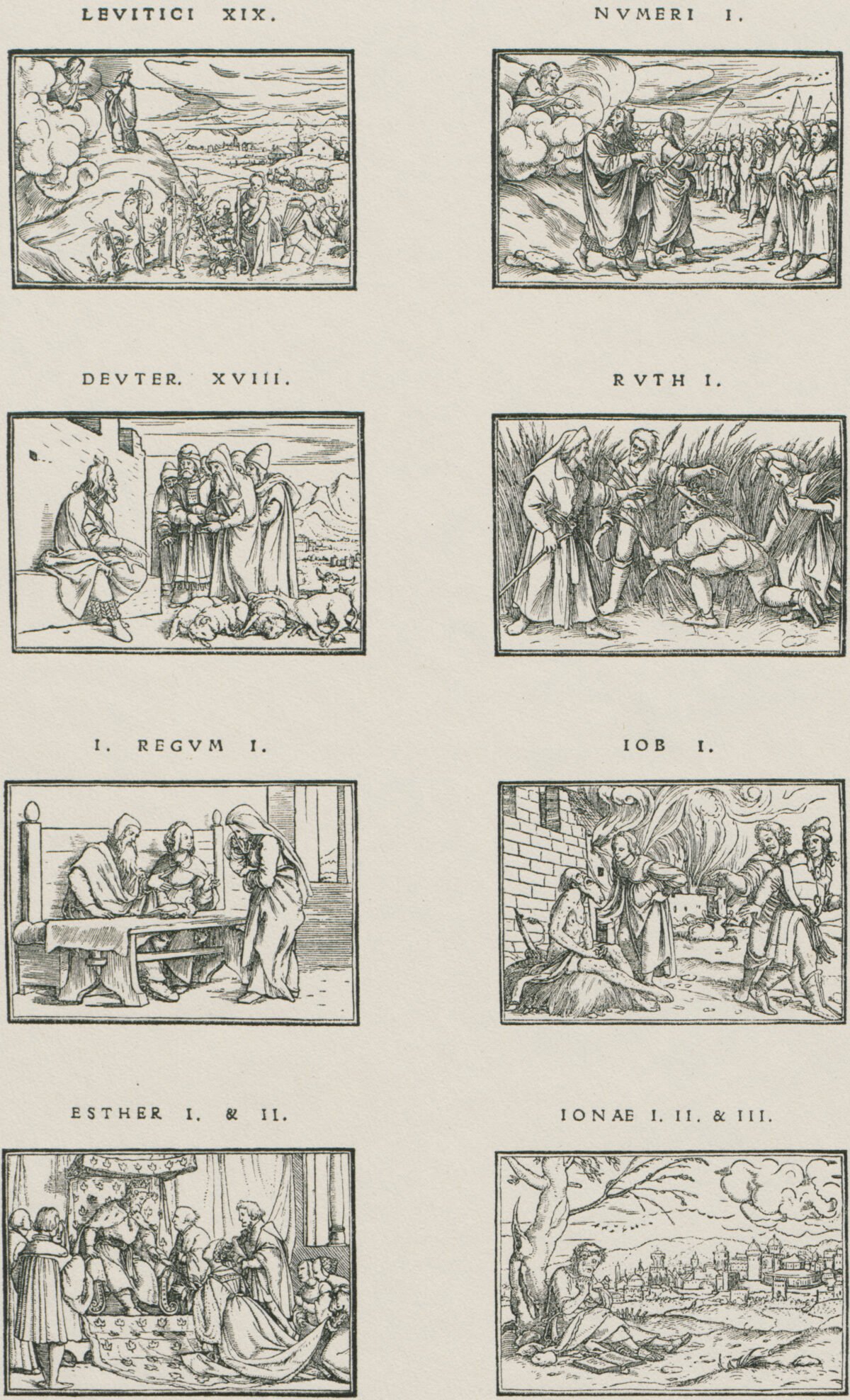 <span class="numbwork">0896</span > <span class="bullwork">•</span > 8 xilografias para Biblia Utriusque Testamenti iuxta Vulgatam Translationem