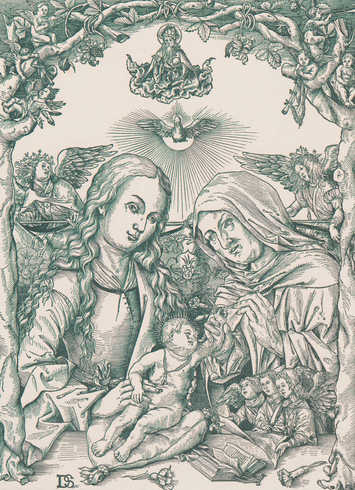 <span class="numbwork">0903</span > <span class="bullwork">•</span > La Virgen y el Niño con Santa Ana