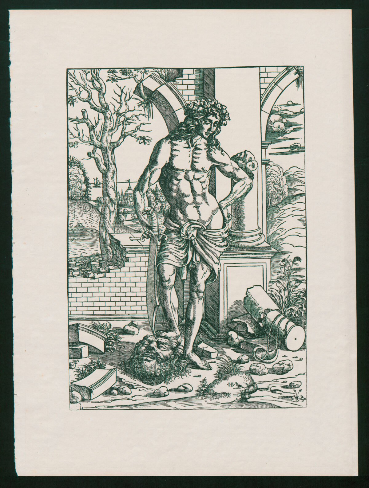 <span class="numbwork">0907</span > <span class="bullwork">•</span > David con la cabeza de Goliat - Image 2