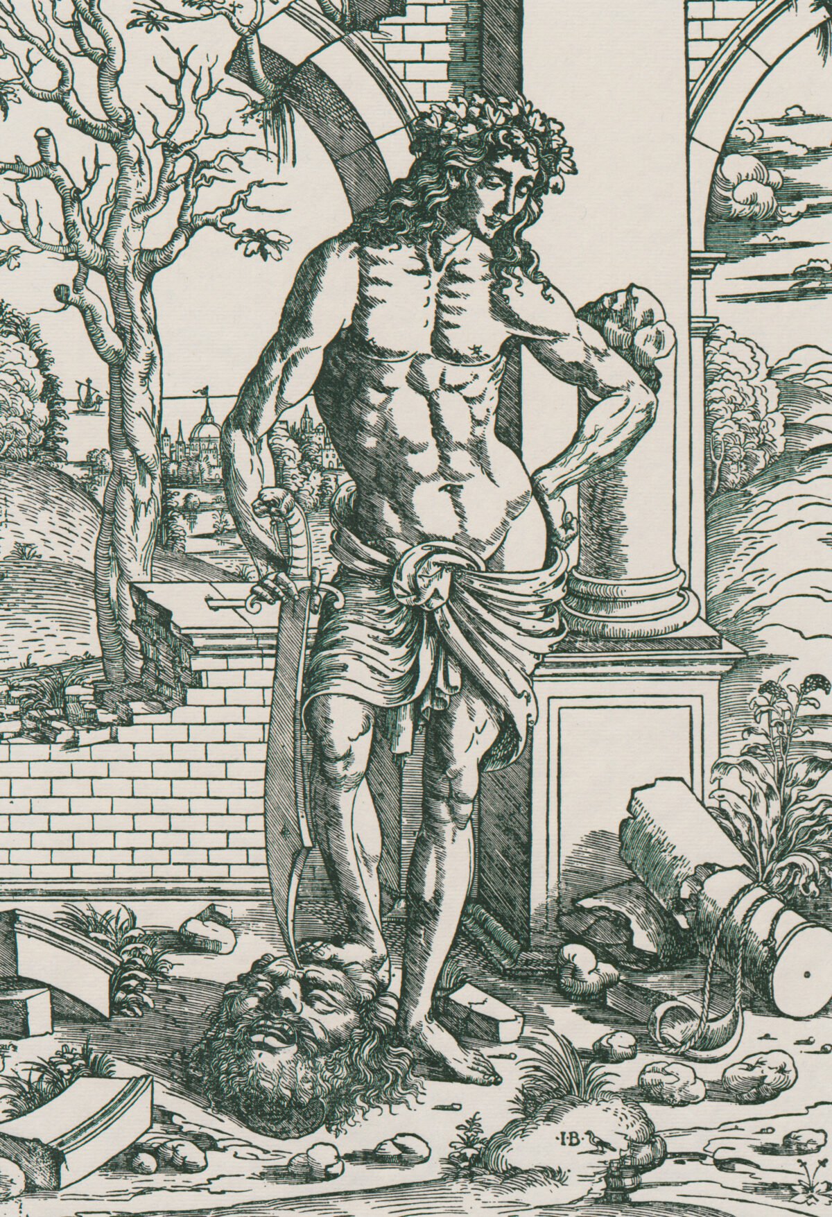 <span class="numbwork">0907</span > <span class="bullwork">•</span > David con la cabeza de Goliat