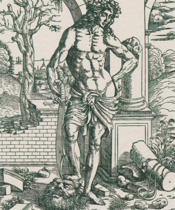 <span class="numbwork">0907</span > <span class="bullwork">•</span > David con la cabeza de Goliat