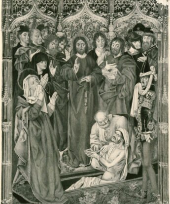 <span class="numbwork">0923</span > <span class="bullwork">•</span > La resurrección de Lázaro (panel central del tríptico)