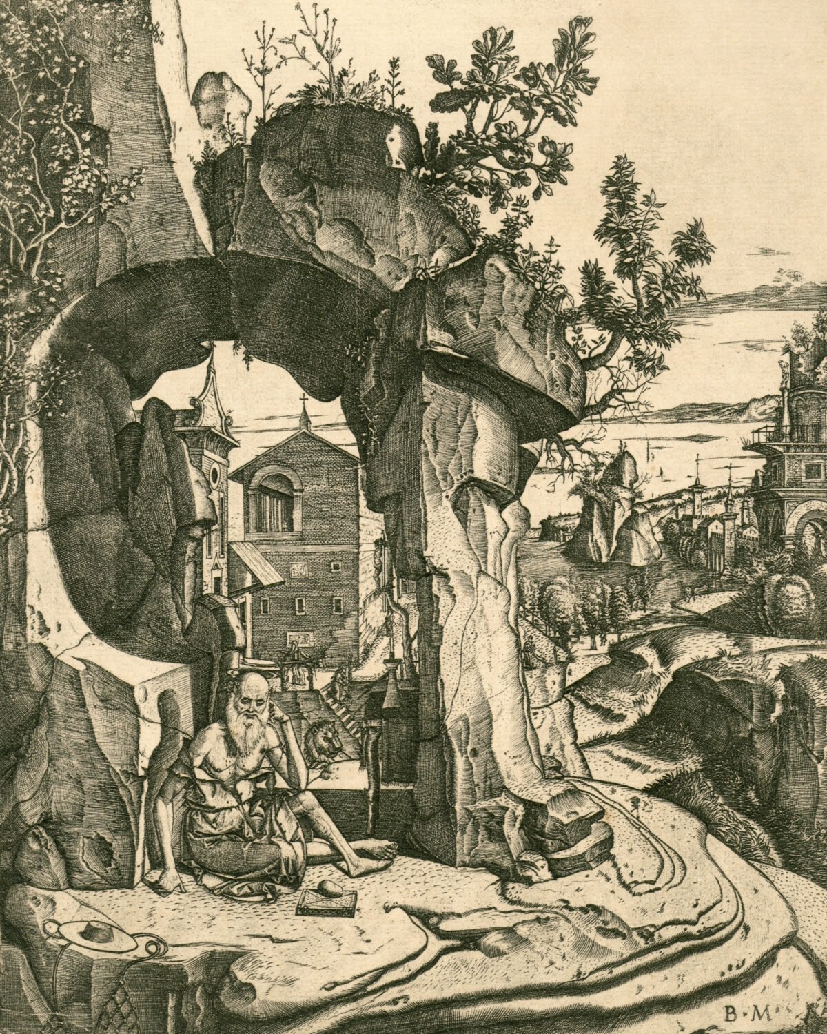 <span class="numbwork">0929</span > <span class="bullwork">•</span > San Jerónimo con un león
