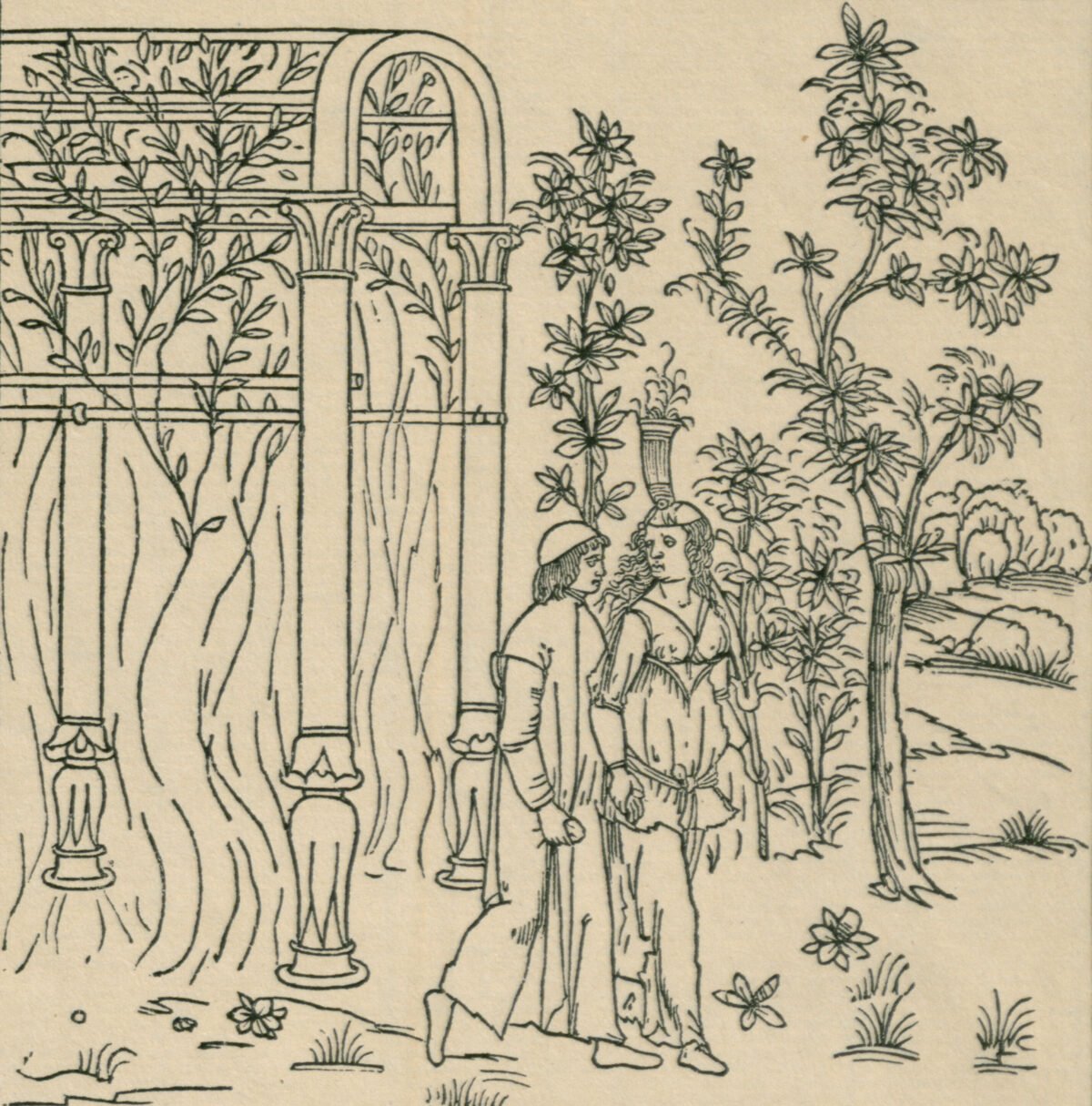 <span class="numbwork">0939</span > <span class="bullwork">•</span > Ilustración para incunable "Hypnerotomachia Poliphili" (1)