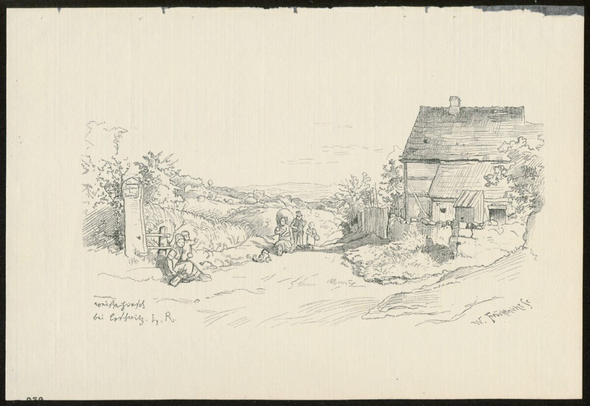 <span class="numbwork">0967</span > <span class="bullwork">•</span > Paisaje de Weißer Hirsch cerca a Loschwitz  (Dresden, Alemania) - Image 2