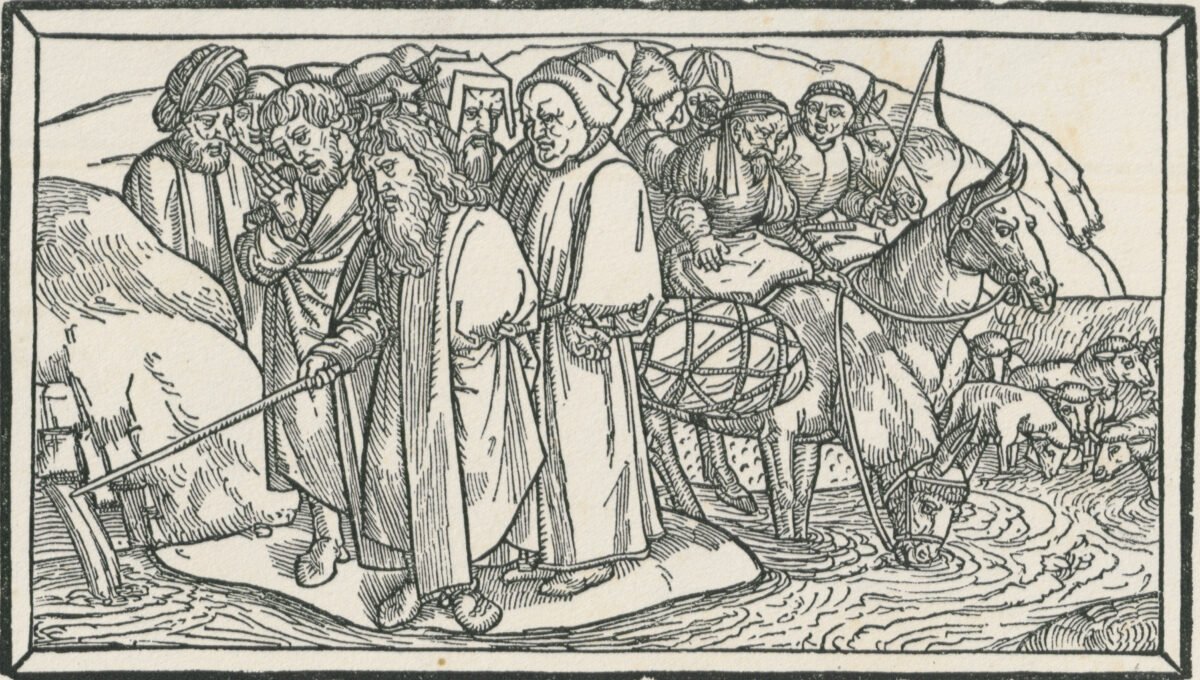<span class="numbwork">0983</span > <span class="bullwork">•</span > Moisés rompe la roca y aparece agua para el pueblo de Israel