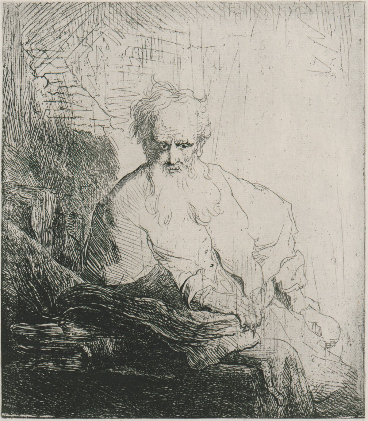 <span class="numbwork">0129</span > <span class="bullwork">•</span > San Pablo en meditación