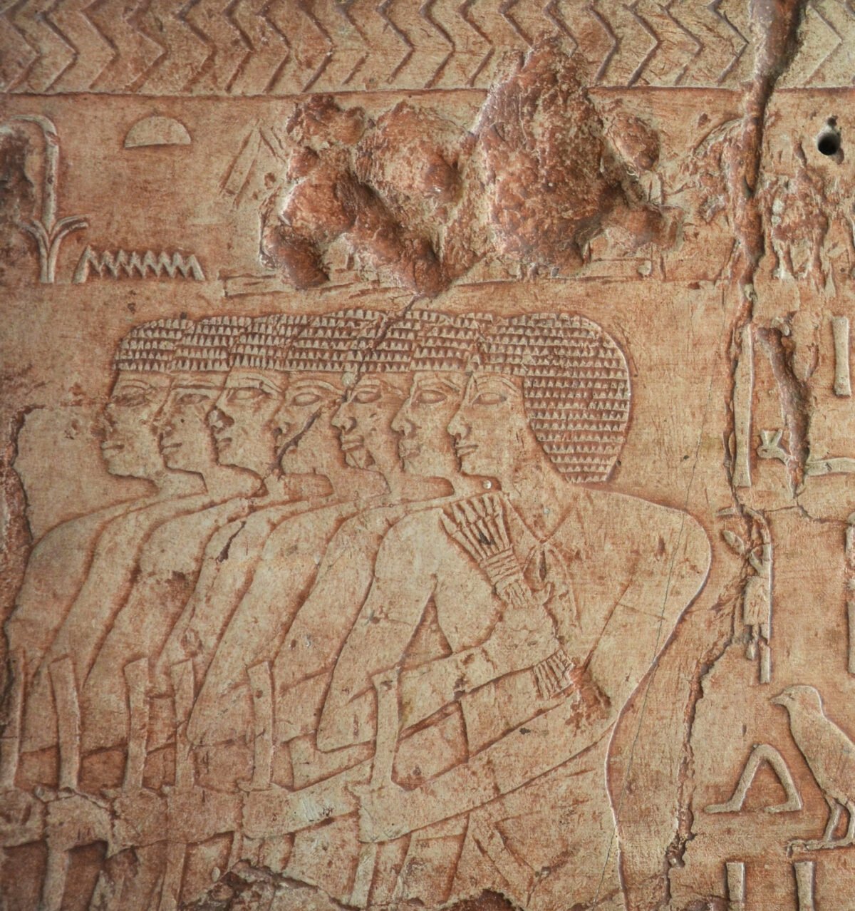 <span class="numbwork">1705</span > <span class="bullwork">•</span > Sacerdotes egipcios en la procesión que acompaña al dios Amón (2)