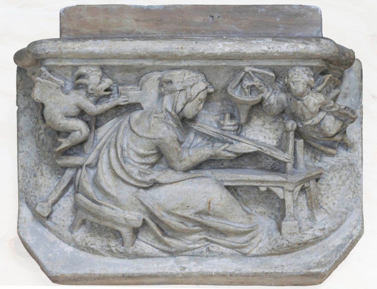 <span class="numbwork">1830</span > <span class="bullwork">•</span > Dama en el telar - Image 2