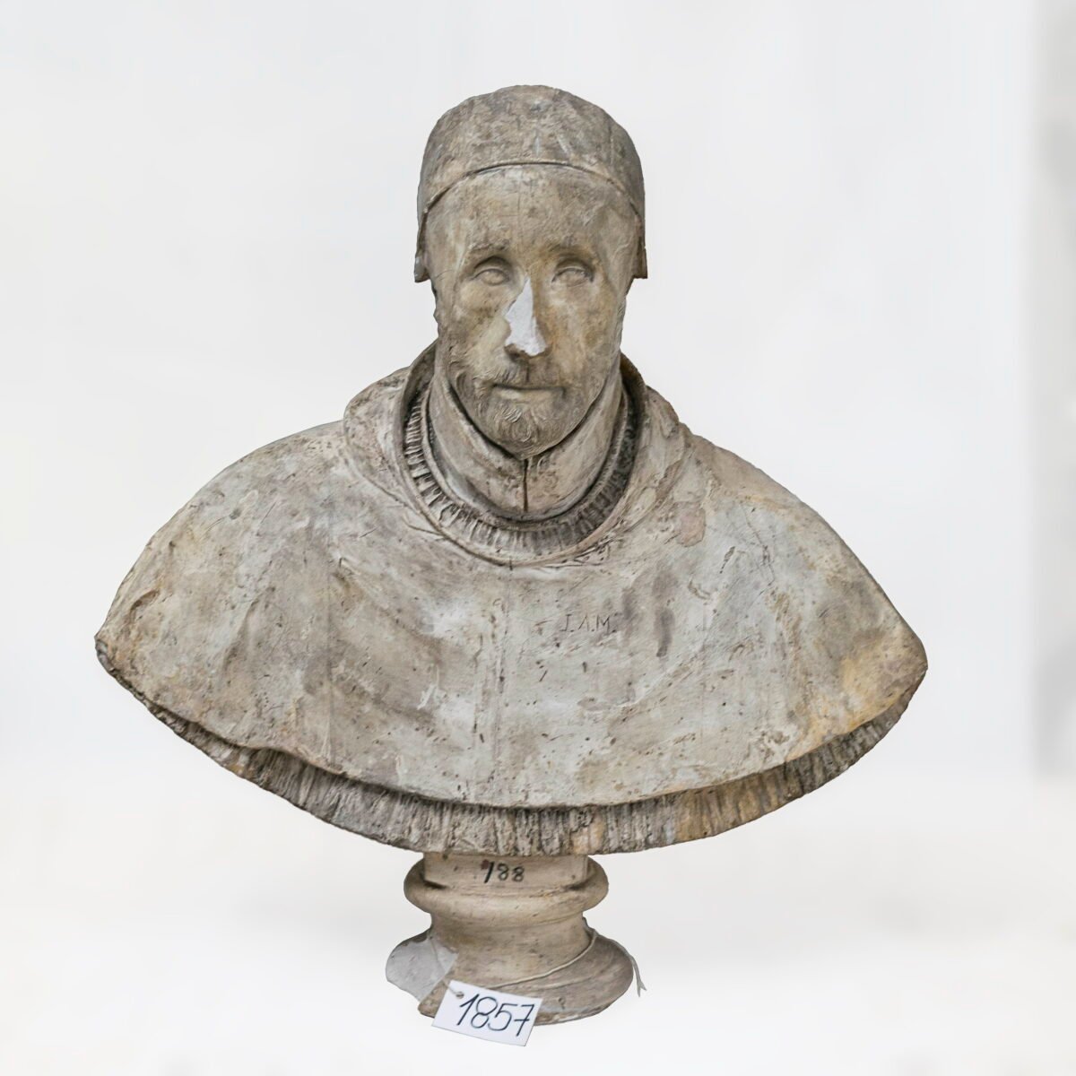 <span class="numbwork">1857</span > <span class="bullwork">•</span > Busto de Philippe de Morvilliers (Obispo de Orleans) - Image 2
