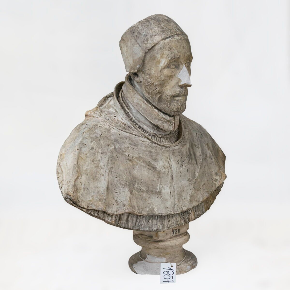 <span class="numbwork">1857</span > <span class="bullwork">•</span > Busto de Philippe de Morvilliers (Obispo de Orleans) - Image 5